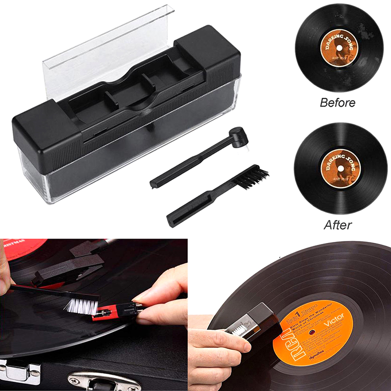 New#3Pcs Record Cleaning Brush - Vinyl Record Cleaner 评论和价格