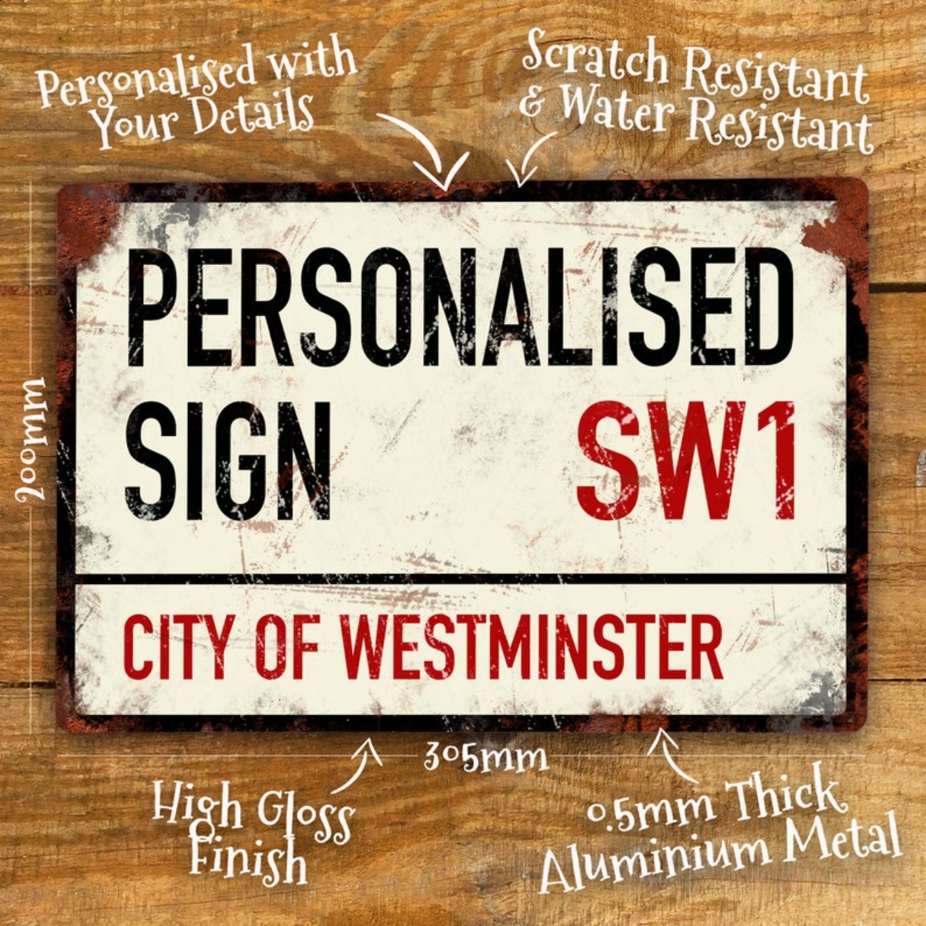 Custom Personalised Street Roa - Vintage Collectible Plates 评论和价格