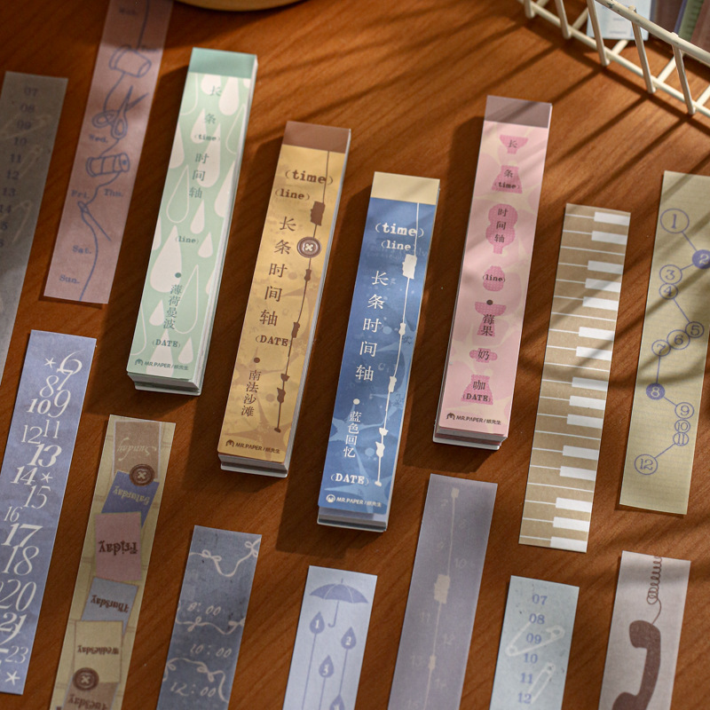 40Pcs Vintage Washi Paper Long - Vintage Collectible Books 评论和价格