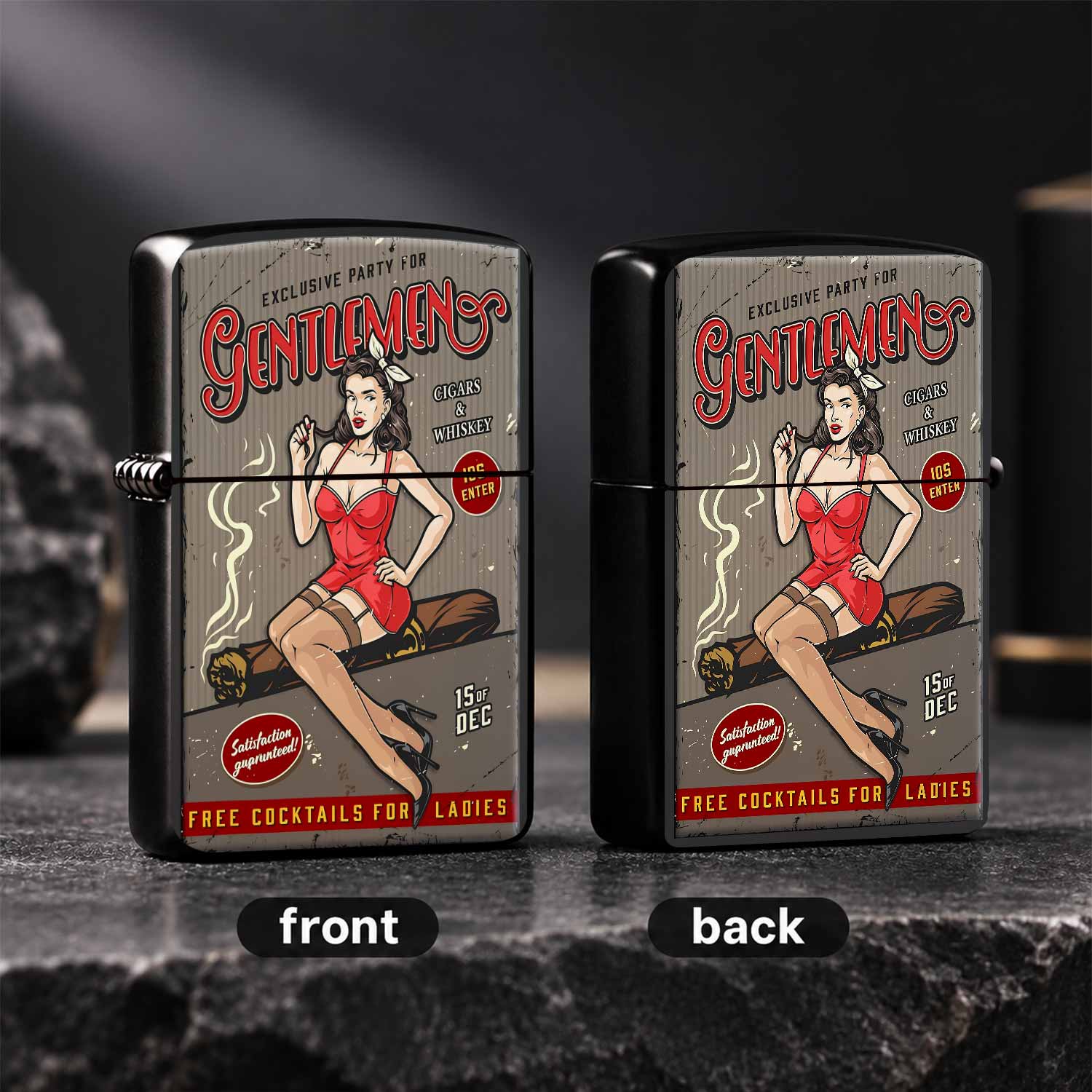 Vintage Gentlemen Party Pinup  - Vintage Collectible Posters 评论和价格
